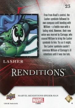2024 Upper Deck Marvel Spider-Man Renditions #23 Lasher