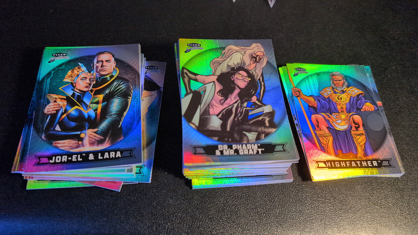 Fleer Brilliants Superman Base 1-90